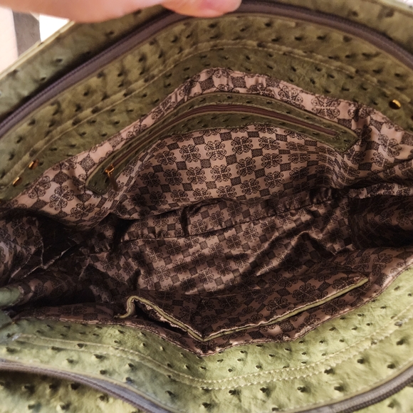 Large Elegant Green Tote bag - Picture 7 of 7